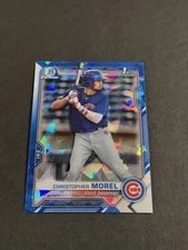 2021 Bowman Chrome Sapphire Sapphire Christopher Morel Chicago Cubs #BCP-131