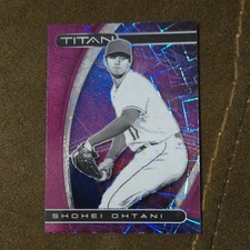 Panini 2021 Chronicles Shohei Ohtani Angels Titan Insert #6 Baseball Card