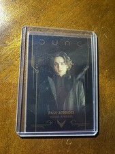 2025 Topps Chrome Dune Paul Atreides Trading Card Number 1 Timothée Chalamet