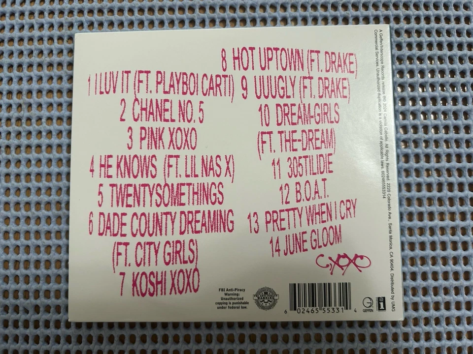 C, XOXO by Camila Cabello CD Interscope Records 2024 Ft Drake Playboi Carti - Image 2 of 4