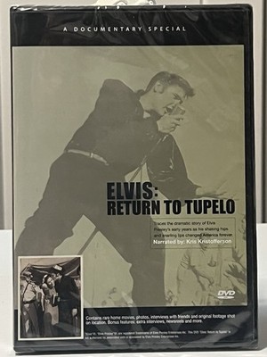 ''ELVIS PRESLEY : RETURN TO TUPELO'' documentary Special DVD - Brand New