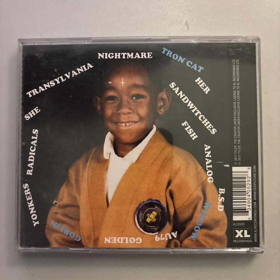 Компакт-диск Tyler The Creator Goblin 2011 Odd Future Frank Ocean РЕДКИЙ отличное состояние товара - Изображение 2 из 4