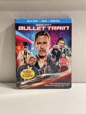 Bullet Train (Blu-ray / DVD + Digital) + Slipcover Sealed