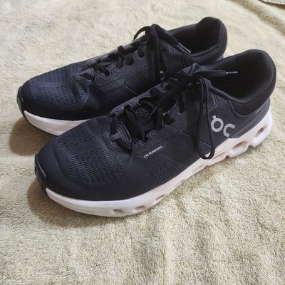 On Cloud Cloudrunner 2 Shoes Eclipse Black Running Cloudtec Sneaker - Men's 9.5