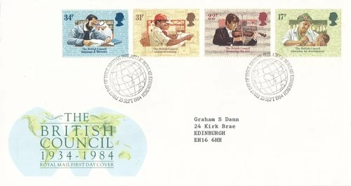 British Council GB RM FDC Bureau 1984 (1328927)