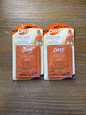 OFF! Clip On Mosquito Repellent Refill - Pack of 2 -2 Packs