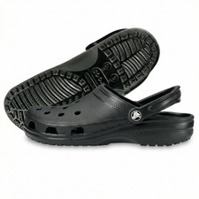 Crocs Classic Clog Black Unisex Slip-On Sandals