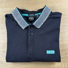 Hugo Boss Men's Regular Fit Pique  Paddy  Polo Shirt Size Large L Pima Cotton