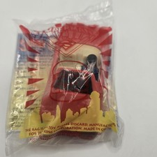Burger King Kids Club Meal DC Comics Superman 1997 Figure Toy SEALED Red Car