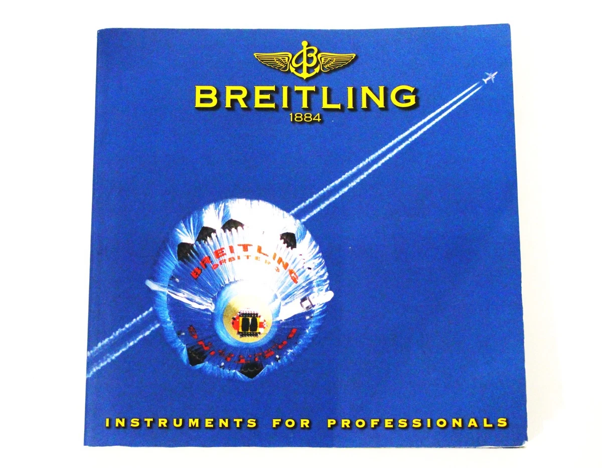 Catálogo de relojes Breitling 1884 - con lista de precios 2000