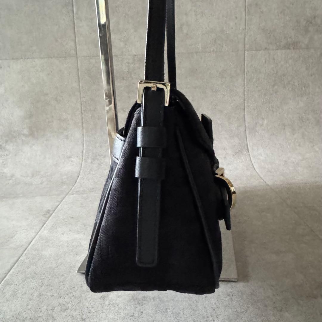 GIVENCHY Logo Pattern Leather Canvas Shoulder Bag… - image 24