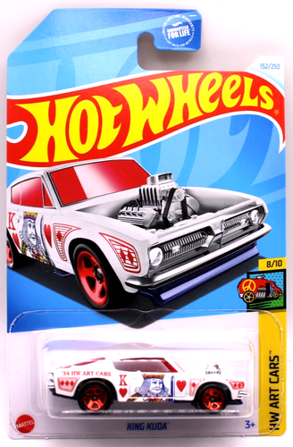 Hot Wheels Mainline 2024 #152 King Kuda white red5spk's