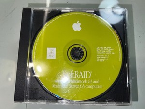 Apple SoftRAID version 2.1.6 (Mac/PPC) Bootup cd