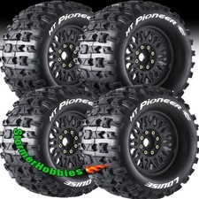 4 Louise Mft Mt-pioneer Sport 18 Monster Truck Tires 17mm Hex Wheels Lt3321x 4 Louise Mft Mt-pioneer Sport 18 Monster Truck Tires 17mm Hex Wheels Lt3321x