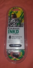 Skullcandy S2IKDY-010 Ink'd Earbuds with Mic, Rasta, New 