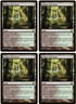 4 x Golgari Red Farm / Golgari Rotting Farm - RAVNICA - English **Dual**