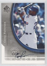 2005 SP Collection Authentic Honors Signatures 1/5 Corey Patterson Auto 0b5