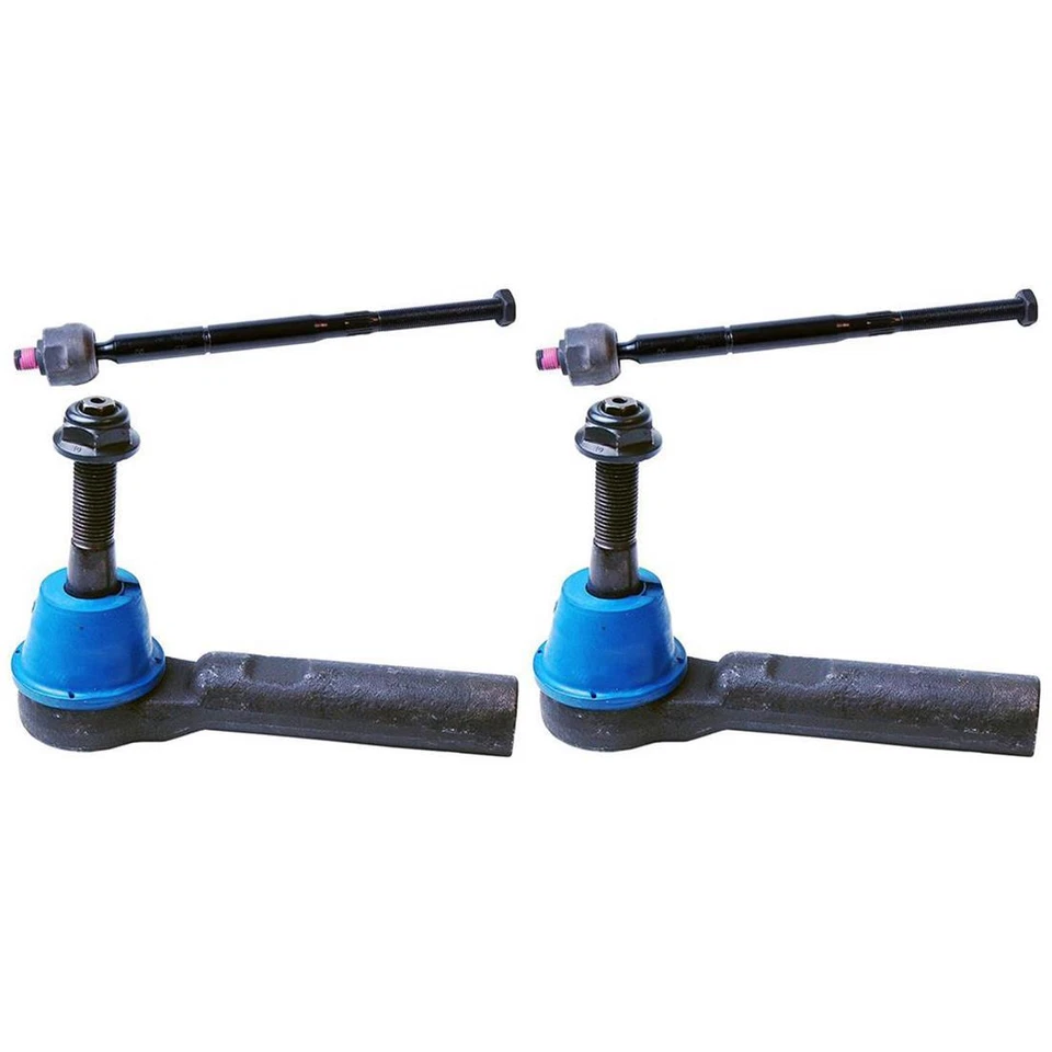 Front Inner Front Outer Steering Tie Rod End for 2009-2017 Jeep Compass - Image 2 of 2