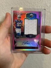 2024 Panini Certified - Freshman Fabric Mirror Signatures Laiatu Latu...