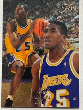 1995-96 Flair #67 Eddie Jones Los Angeles Lakers