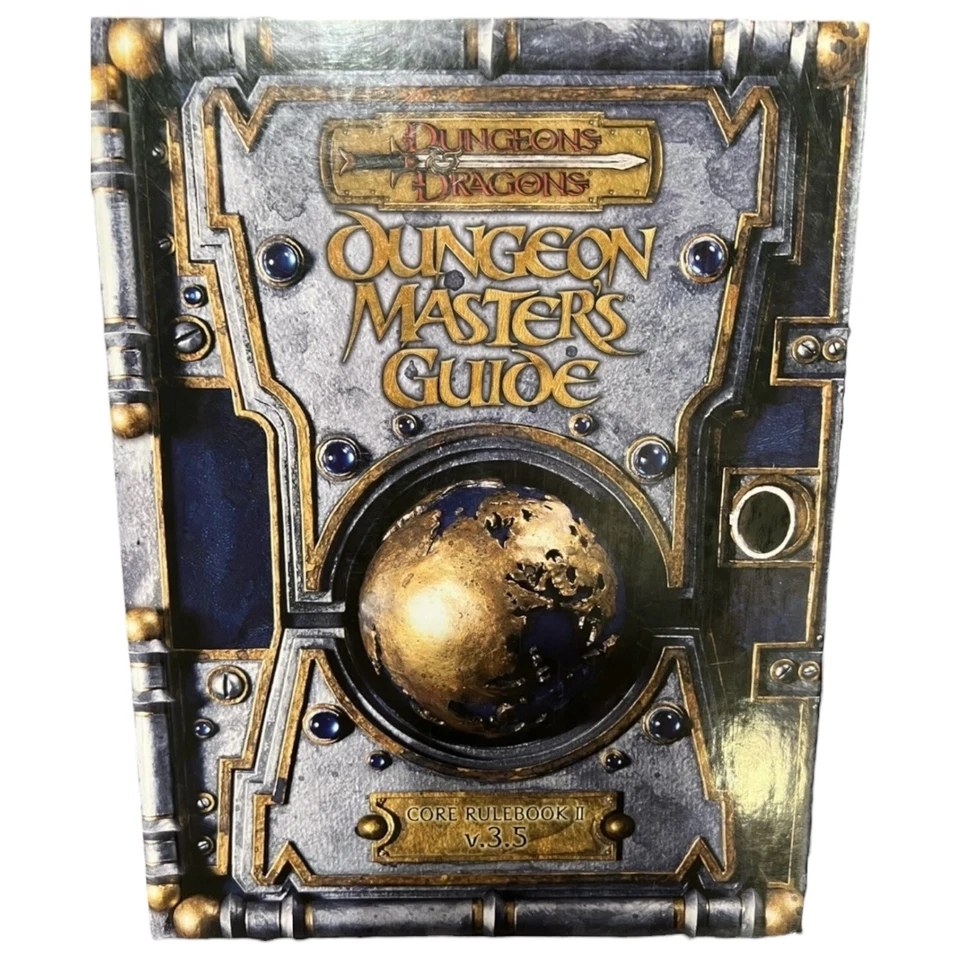 (Lote de 2) 1ª Edición Dungeons & Dragons Core Rulebook 2 y 3 v3.5 Masters Monster Foto 2 de 4