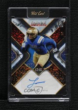 2024 Wild Card Mania American Football Triangle 1/1 Laiatu Latu Auto 12ty