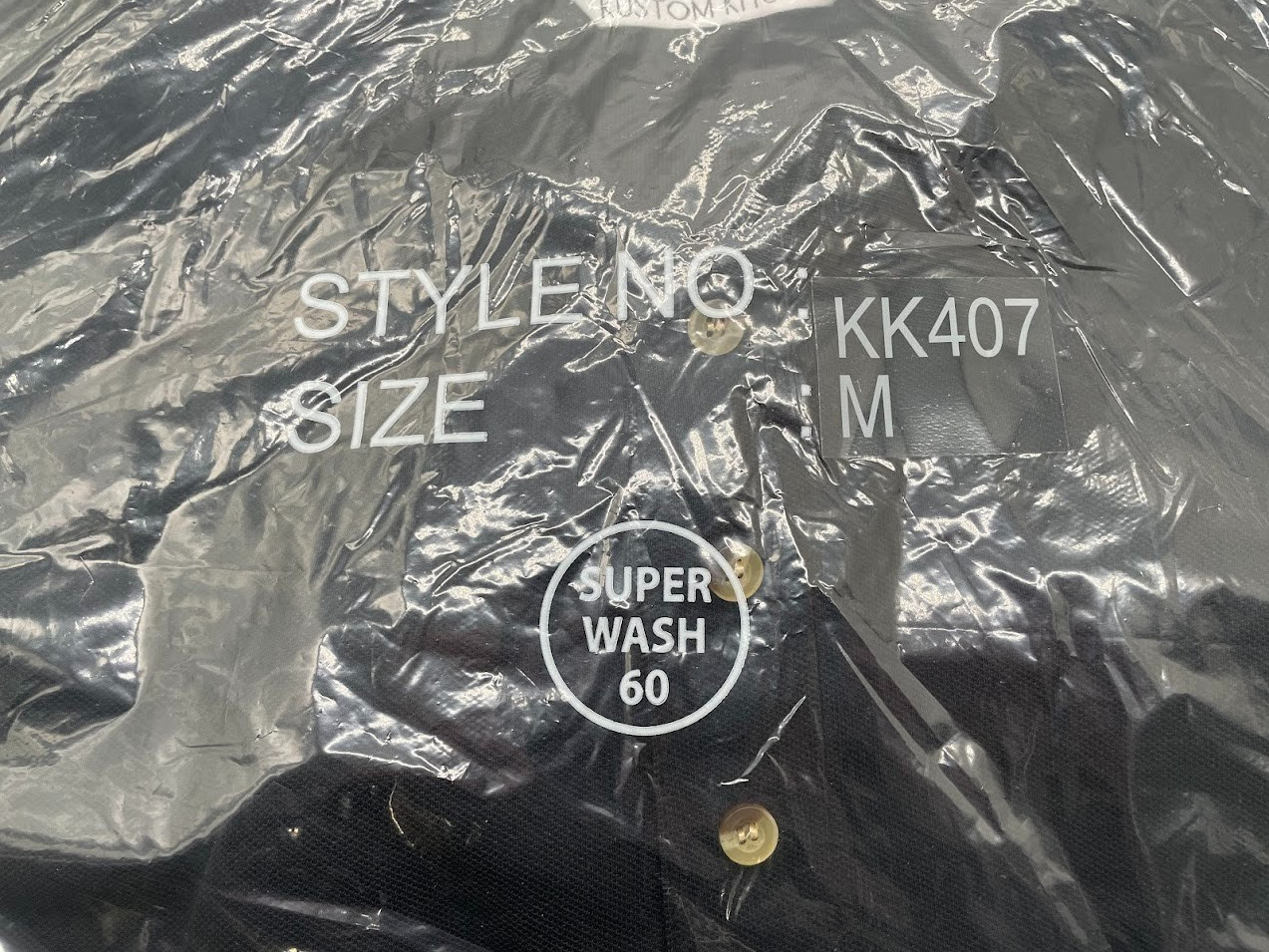 Kustom Kit - 5 Pack - KK407 - Chunky Polo Shirts - Black - New - KK407-BLK-ME image 4