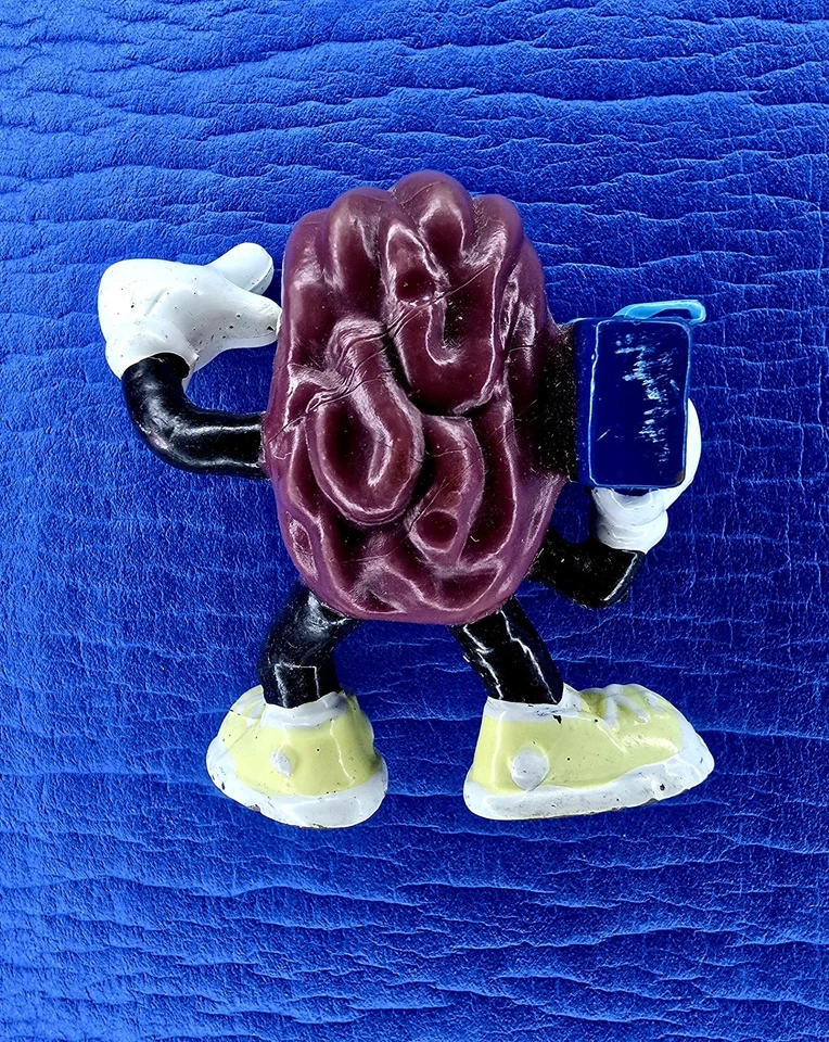 California Raisins Hardees Series #2 1988 Captain Toonz – blue radio / white sun - Image 2 of 3
