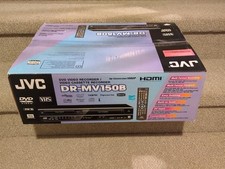 JVC DVD VCR Combo Player Recorder Digital Tuner DR-MV150B Open Box New