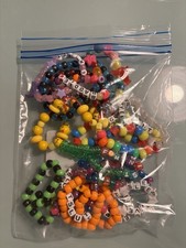 20 Random Rave Beads Bracelets - EDM RAVE KANDI PLUR Trading Mystery Party