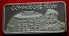 Commodore Perry Bar-American Greatest Events Set 1 oz. 999 Silver-Hamilton Mint
