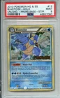 2010 POKEMON HG & SS BLASTOISE UNLEASHED PRERELEASE STAFF PROMO 13/95 PSA 9 HOLO