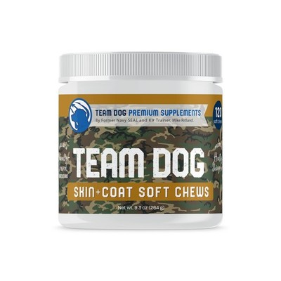 Omega Skin and Coat Chews for Dogs | Wild Alaskan Salmon Oil for Dogs Skin an...