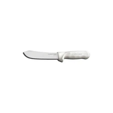 DEXTER RUSSELL 04123 Butcher Knife,6 In,Poly,White 2TLN5
