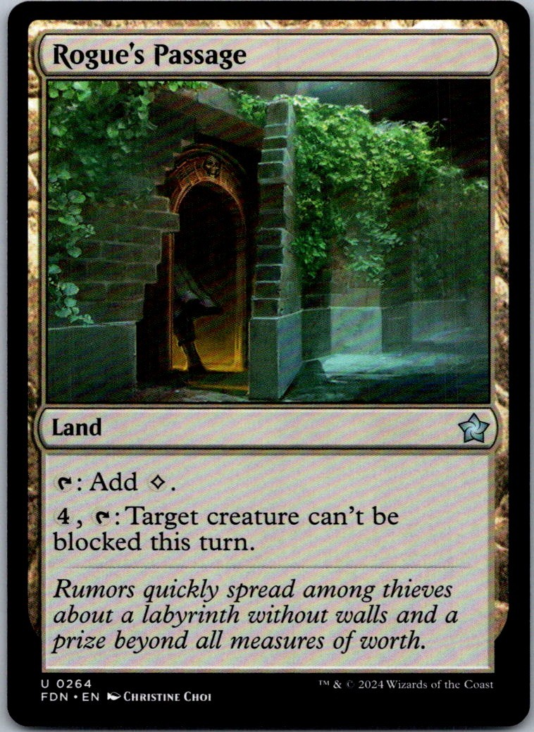 Rogue's Passage U C20 #303 NM MTG Magic