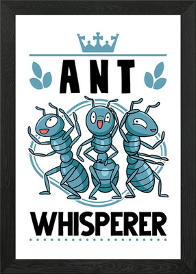 Ant Whisperer Farm Fire Framed Wall Art Poster Canvas Print Picture
