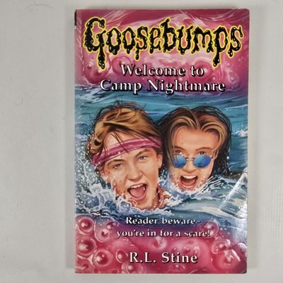 Welcome To Camp Nightmare Goosebumps True 1st Edition Unnumbered