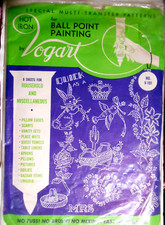 Vogart Hot Iron Special Multi Transfer Patterns Ball Point Painting NEW 8 Sheets