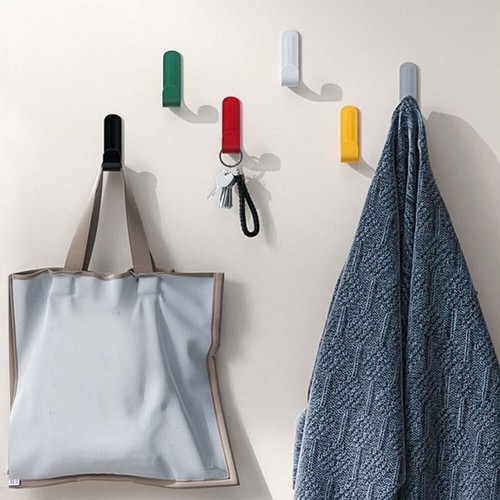 6Pcs Hat Bag Key Coat Wall Mount Holder Door Hanger Self Adhesive Stickers Hook - Picture 9 of 19