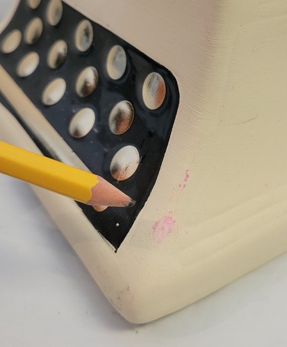 Máquina de escribir Spritz Cerámica San Valentín "You're My Type" Decoración Oficina 2023 Defecto - Imagen 16 de 19