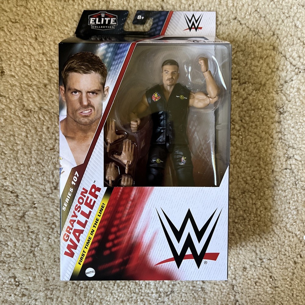NEW - 2024 MATTEL WWE WWF GRAYSON WALLER BLACK CHASE VARIANT - SERIES 107 ELITE