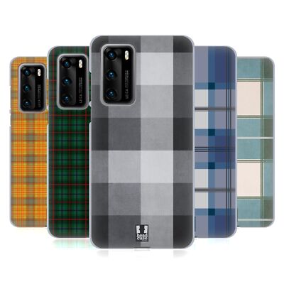 HEAD CASE DESIGNS PLAID - PATTERN COLLECTION SOFT GEL CASE FOR HUAWEI PHONES 4