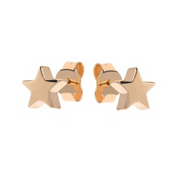 Orecchini a catena a forma di stella, dorati, orecchini pendenti a forma di stella, gioielli per donne e ragazze, 2 Count (Pack of 1), Metallo