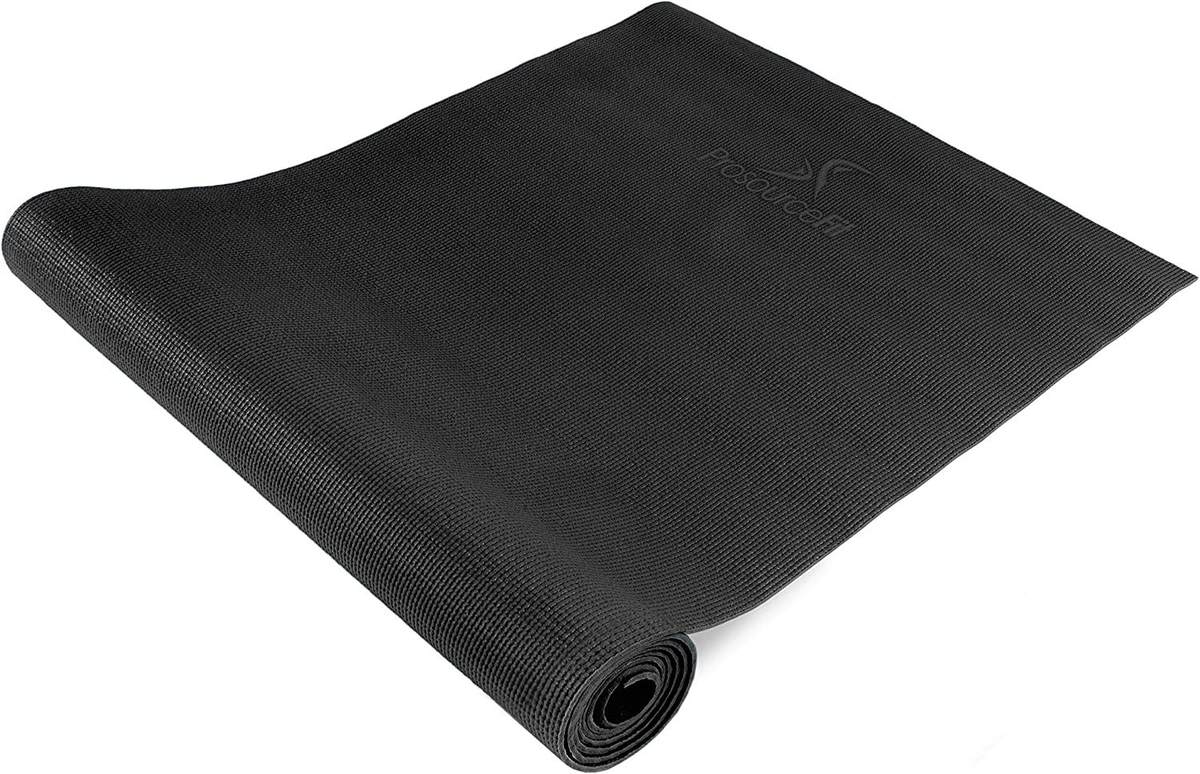 ProsourceFit Classic Yoga Mat 1/8” (3mm) Thick, Extra Long 72-Inch