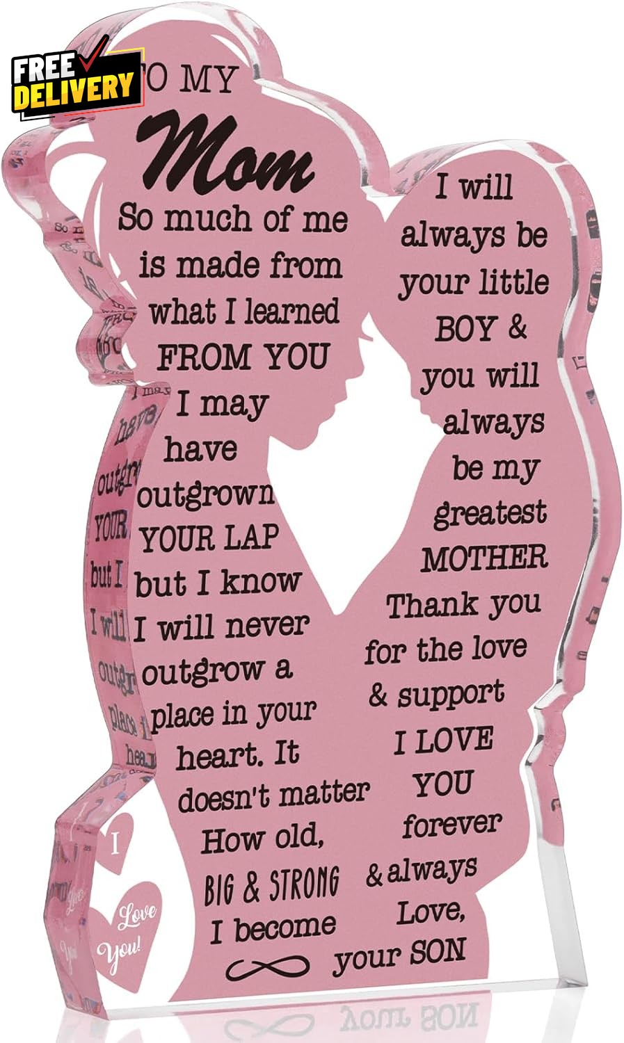 Mom Gifts from Son Christmas Gift for Mom Mom Birthday Ideas Gift Cool Moth.....