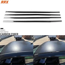 Exterior Roof Trim Molding Strip For Dodge Challenger 2015-24 Vinyl Carbon Fiber