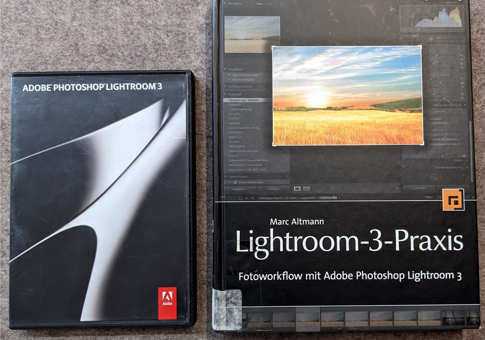 Lightroom-3-Praxis  von Marc Altmann + Adobe Lightroom 3 - Software - Marc Altmann