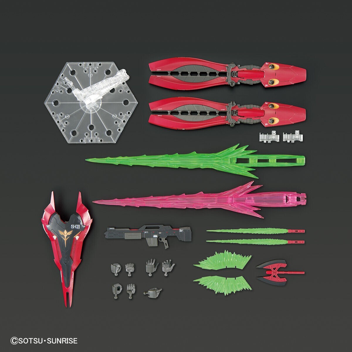 BANDAI Gundam SIDE-F Limited RG MSN-04FF SAZABI 1/144 Scale Japan