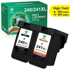 Ink Cartridges for Canon PG-240XL CL-241XL PIXMA MG2220 MG3600 TS5120 MG3620