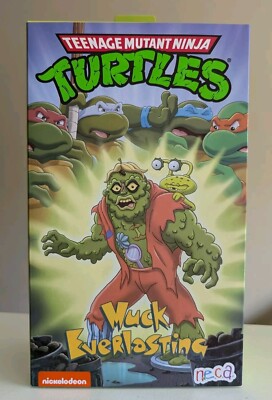 NECA TMNT Teenage Mutant Ninja Turtles Muckman & Joe Eyeball Figures - New